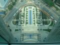 Looking down