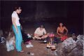 Camping in cave