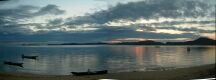 Panoramic Beach at dawn